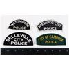 Image 1 : #324  4 CANADIAN PATCHES CAMROSE WINNIPEG AND