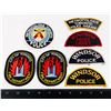 Image 1 : #327 7 TORONTO WINDSOR POLICE FIRE PATCHES INC