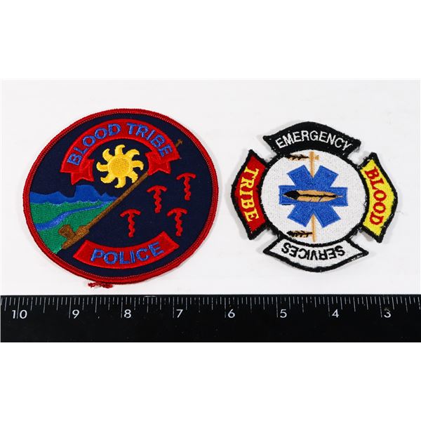 #334 ABORIGINAL ALBERTA BLOOD TRIBE POLICE / EMT