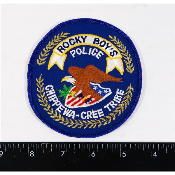 #343 ABORIGINAL USA CHIPPEWA-CREE TRIBE POLICE
