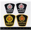 Image 1 : #361 2 PAIRS ALBERTA EDMONTON POLICE PATCHES