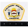 Image 1 : #371 CALGARY POLICE TRAFIC VINTAGE POLICE PATCH