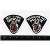 Image 1 : #387 ALBERTA MEDICINE HAT POLICE PATCH SET