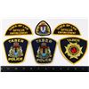 Image 1 : #396 LOT OF 6 ALBERTA TABER POLICE PATCHES INC.