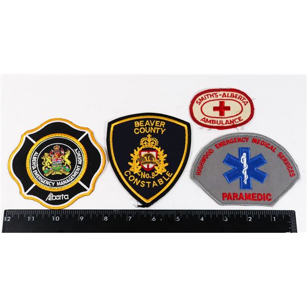 #398 ALBERTA BEAVER COUNTY SMITHS  LOT 4 PATCHES
