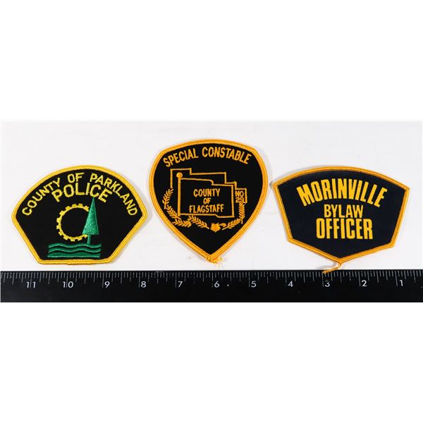 #401 3 ALBERTA POLICE MORINVILLE PARLAND FLAGSTAFF