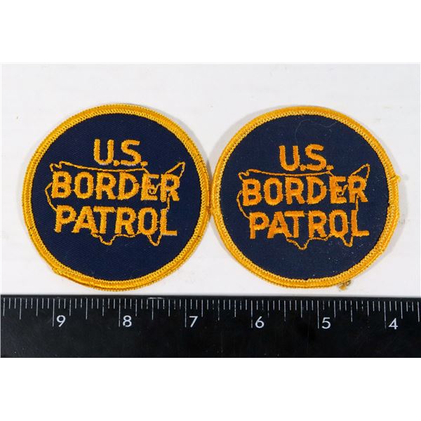 #420 UNITED STATES U.S. BORDER PATROL PATCH SET