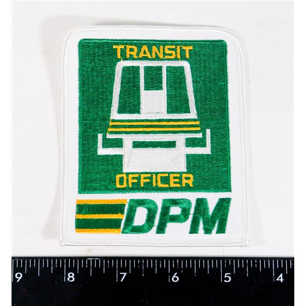 #421 UNITED STATES DPM DETROID TRANSIT OFFICER