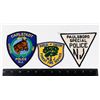 Image 1 : #427 NEW JERSEY POLICE FOREST IRE SERVICE LOT OF 3