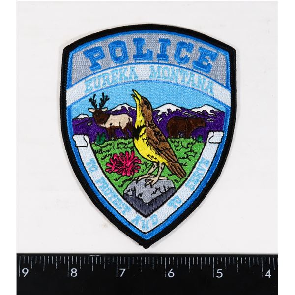 #429 UNITED STATES MONTANA EUREKA POLICE PATCH