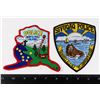 Image 1 : #430 NORTH POLE ALASKA POLICE IVUQAQ 2 PATCHES