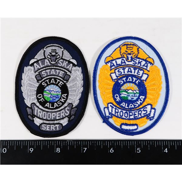 #435 UNITED STATES ALASKA STATE TROOPERS PATCHES
