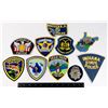 Image 1 : #444 LOT 10 ASSORTED UNITED STATES POLICE PATCHES
