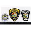 Image 1 : #446 LOT 3 UNITED STATES MONTANA POLICE PATCHES