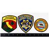 Image 1 : #447 LOT 3 UNITED STATES CALIFORNIA POLICE PATCHES