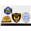 Image 1 : #452 LOT 4 UNITED STATES UTAH POLICE PATCHES
