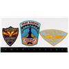 Image 1 : #453 LOT 3 UNITED STATES ARIZONA POLICE PATCHES