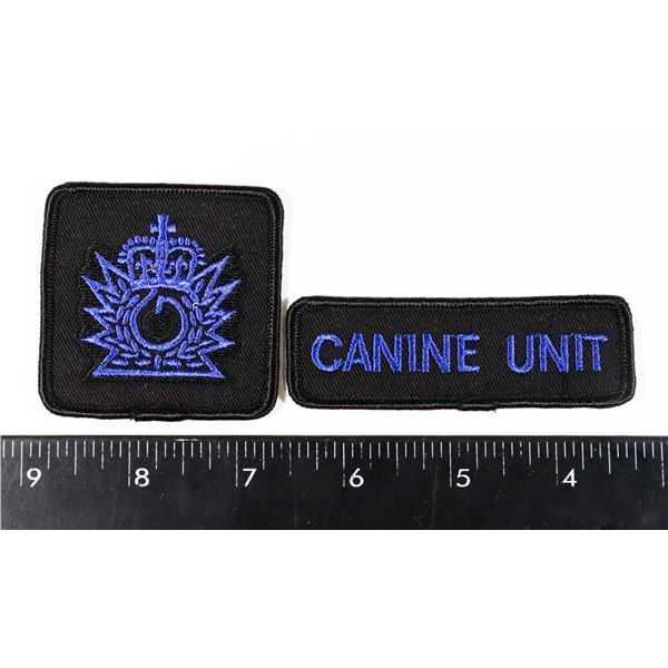 #457 EDMOTON POLICE CANINE UNIT BOMB UNIT PATCH