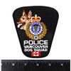 Image 1 : #458 B.C.  VANCOUVER POLICE DOG SQUAD PATCH K-9
