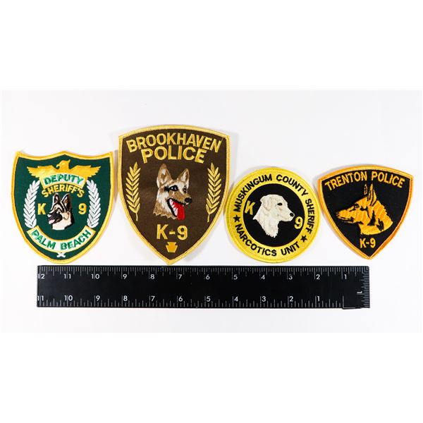 #462 UNITED STATES K-9 POLICE PATCHES PALM BEACH