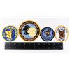 Image 1 : #463 LOT OF 4 UNITED STATES K-9 POLICE PATCHES INC