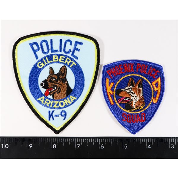 #466  LOT UNITED STATES K-9 POLICE PATCHES PHOENIX