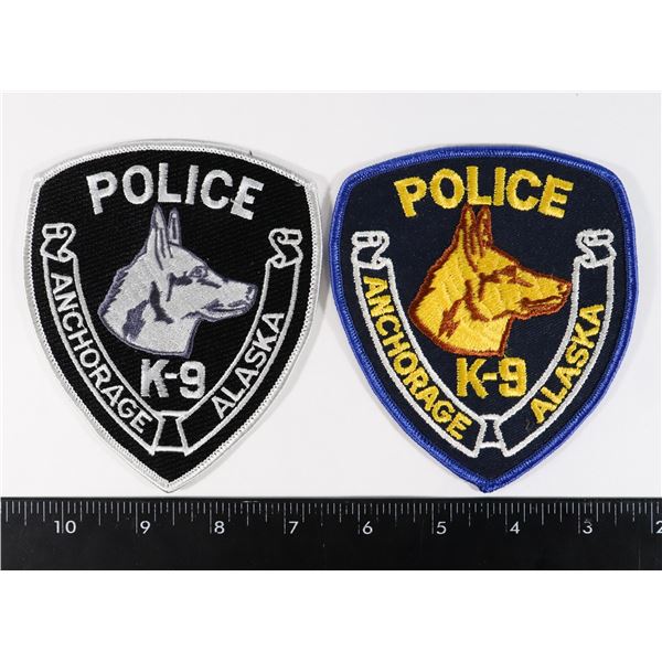 #471 UNITED STATES ANCHORAGE ALASKA K-9 PATCHES