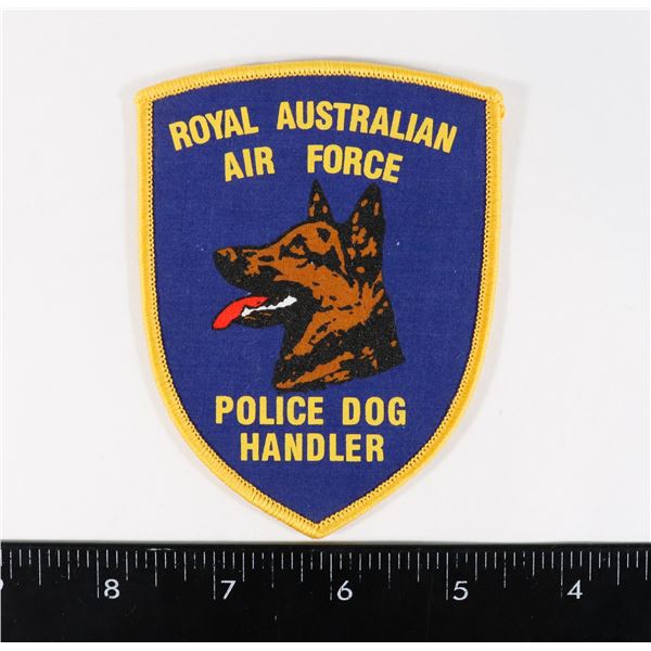 #475 ROYAL AUSTRALIAN AIR FORCE POLICE DOG HANDLER