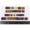 Image 1 : #524 WW2 CANADIAN MEDAL BAR LOT OF 4 INC CVSM