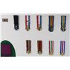 Image 5 : #526 36 MINIATURE MEDALS BRITAIN CANADA FRAMED