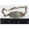 Image 2 : #528 WW2 ROYAL CANADIAN AIR FORCE SILVER BRACELET