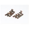 Image 2 : #534 WW1 CANADIAN INFANTRY SHOULDER TITLES BIRKS