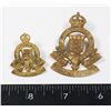 Image 1 : #551 WW2 ROYAL CANADIAN ORDNANCE CORPS CAP BADGE