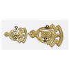 Image 2 : #551 WW2 ROYAL CANADIAN ORDNANCE CORPS CAP BADGE