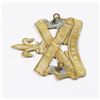Image 2 : #563 WW2 REGIMENT DE LA CHAUDIERE CAP BADGE