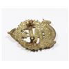 Image 2 : #566 WW2 CANADIAN INTELLIGENCE CORPS CAP BADGE