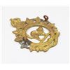 Image 2 : #570 WW2 CANADIAN ONTARIO REGIMENT CAP BADGE