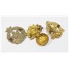 Image 2 : #573 3 WW2 CANADA CAP BADGES INC DUKE OF