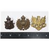 Image 1 : #579 LOT OF 3 WW2 CANADIAN UNIVERSITY TRAINING