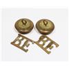 Image 2 : #609 BRITISH ROYAL ENGINEERS SHOULDER TITLE BUTTON