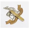 Image 2 : #616 BRITISH ROYAL WARWICKSHIRE CAP BADGE
