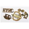 Image 2 : #619 LOT 5 WW1 WW2 BRITISH MILITARY INSIGNIA INC