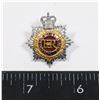 Image 1 : #627 OFFICERS COLLAR BADGE RCASC ROYAL CANADIAN