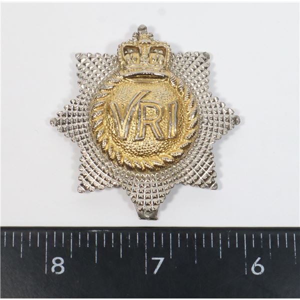 #635 ROYAL CANADIAN REGIMENT CAP BADGE
