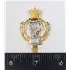Image 1 : #639 ROYAL CANADIAN ARMOURED CORPS CAP BADGE