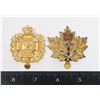 Image 1 : #645 LOT CANADIAN MILITARY BADGES HASTINGS &