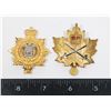 Image 1 : #648 LOT CANADIAN MILITARY BADGES CADET CADRE AND