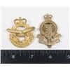 Image 1 : #651 LOT BADGES ROYAL CANADIAN ORDNANCE CORPS