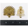 Image 1 : #658  RCAMC AND ROYAL WESTMINSTER REGIMENT BADGES