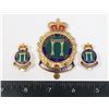 Image 1 : #664 CANADIAN MILITARY ADMINISTRATION CAP BADGE